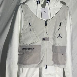 Jordan 23 Engineered 2-in-1 Full Zip Hoodie NWT